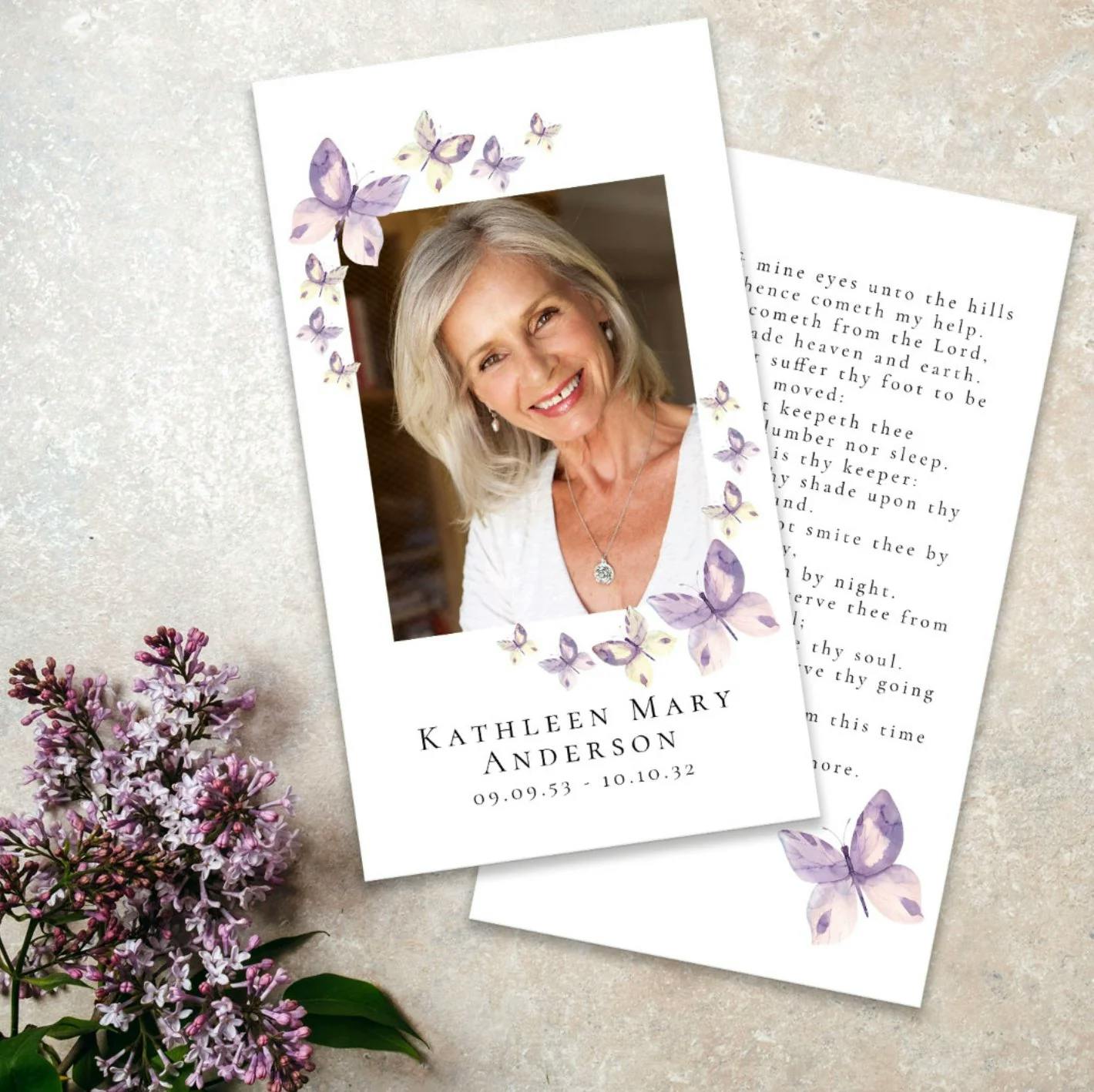 Soothing Elegies: Choosing the Perfect Funeral Poems for Prayer Cards